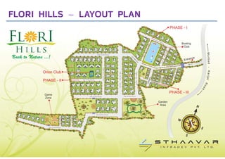 FLORI HILLS – LAYOUT PLAN
 