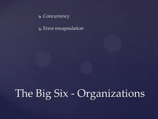 V 1.0 © Ubiquiti Networks, Inc. All Rights Reserved
Erlang – because s**t happens
Monitoring?
Dashboards
Out of band systems
 