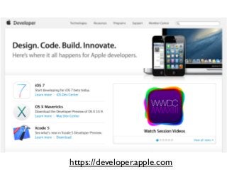 https://developer.apple.com
 