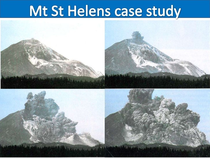 Mt St Helens case study