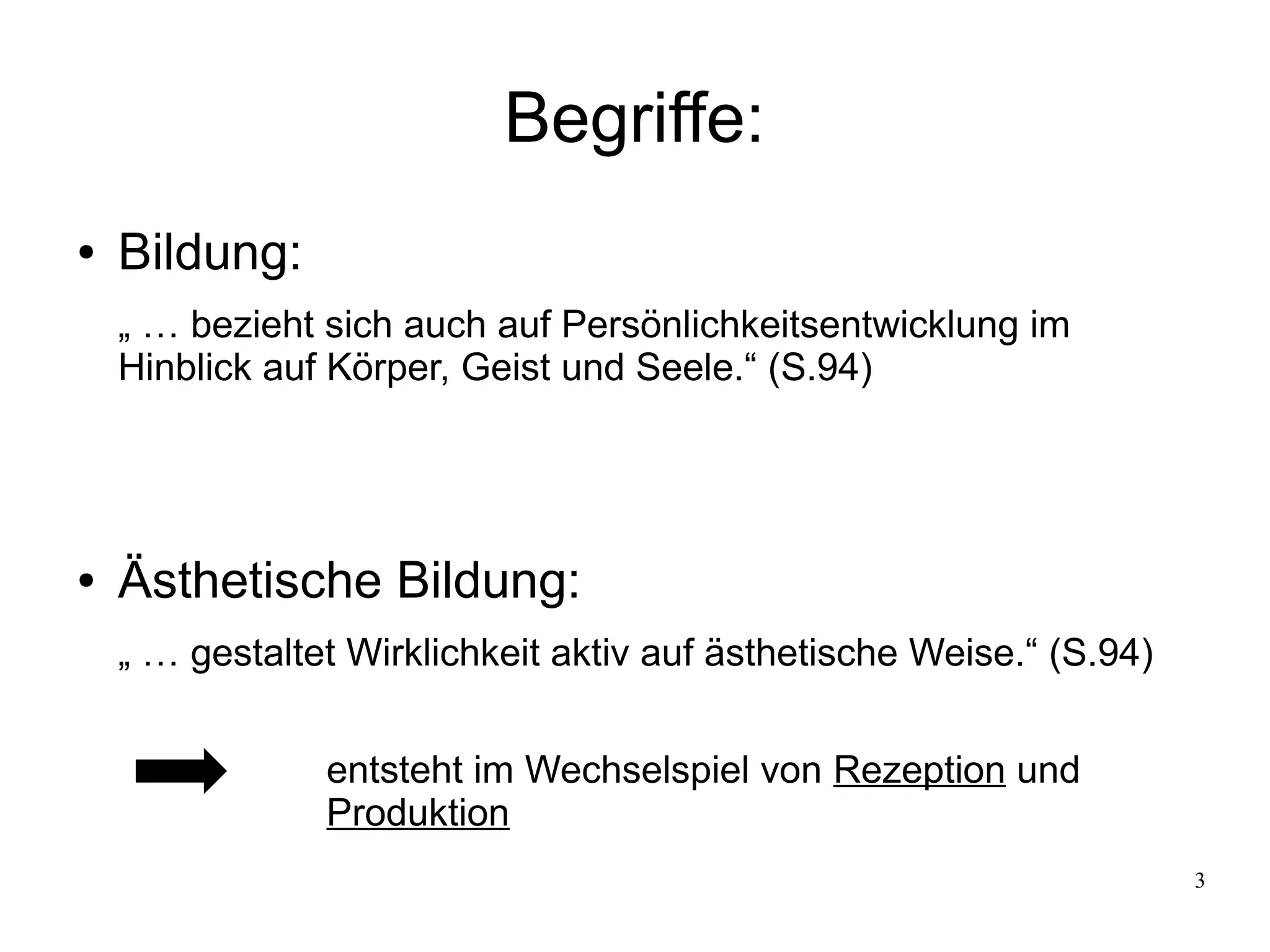 Ästhetische Bildung