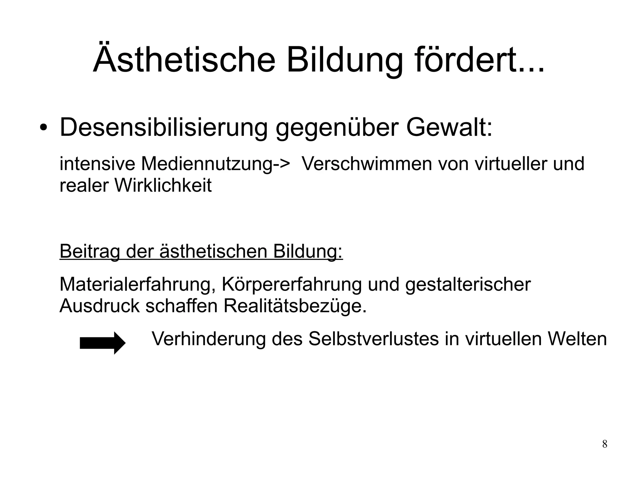 Ästhetische Bildung