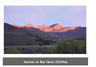 Sunrise on Ben Nevis (2234m)

 