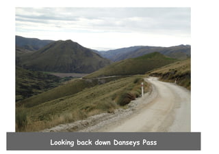 Looking back down Danseys Pass

 