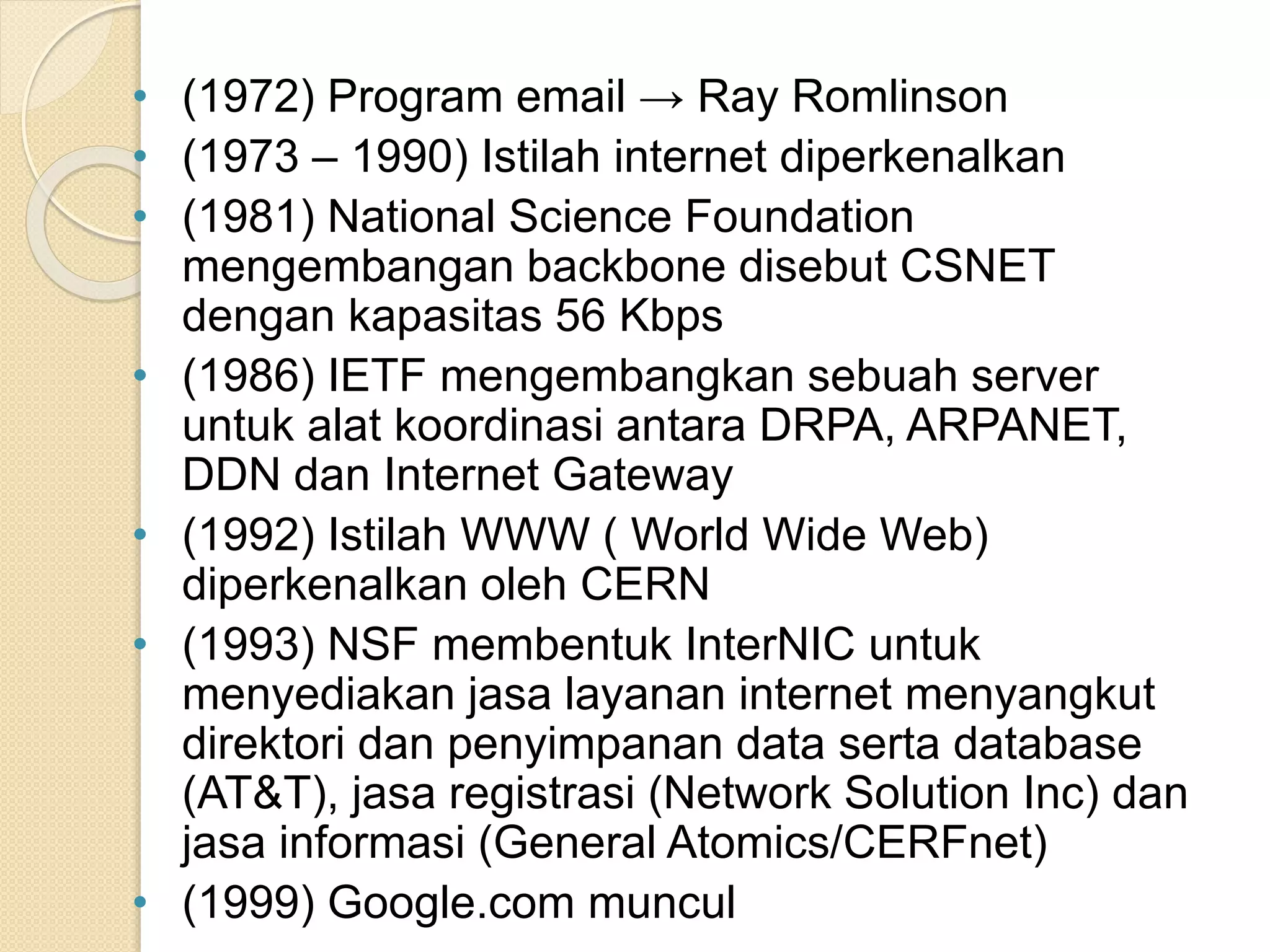 Sejarah Perkembangan Teknologi Informasi (STI) | PPTX
