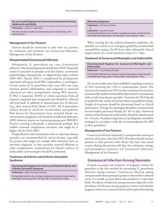 Sti Guidelines Sexually Transmitted Infections Treatment Guidelines, 2021 | PDF