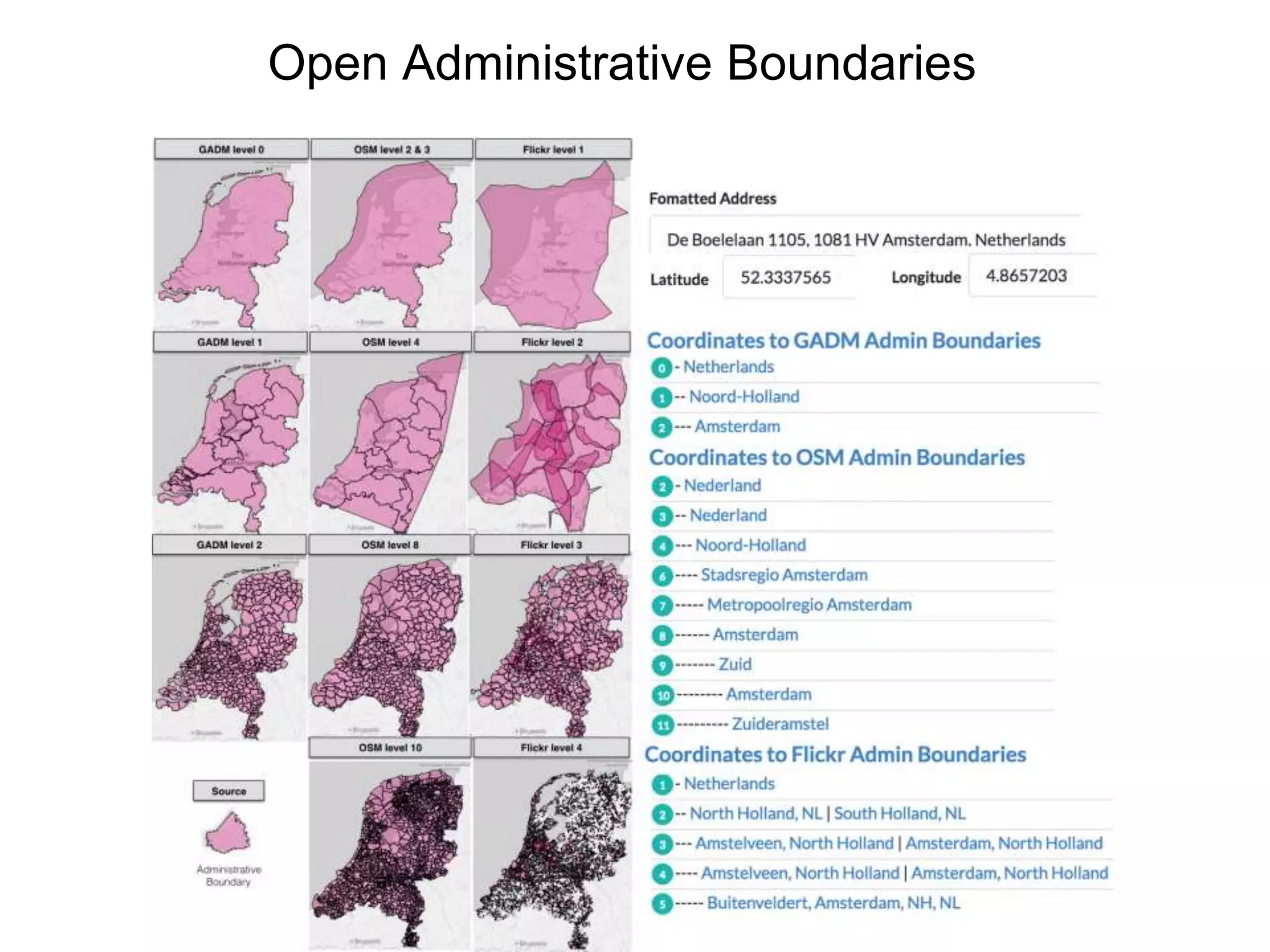 Open Administrative Boundaries
 