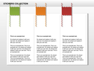 64% 38% 14%
This is an example text.
Go ahead and replace it with your
own text. Go ahead and replace it
with your own text.
This is an example text. This is an
example text. Go ahead and replace
it with your own text. Go ahead and
replace it with your own text. This is
an example text.
This is an example text. Go ahead
and replace it with your own text.
This is an example text. This is an
example text. Go ahead and replace
it with your own text.
This is an example text.
Go ahead and replace it with your
own text. Go ahead and replace it
with your own text.
This is an example text. This is an
example text. Go ahead and replace
it with your own text. Go ahead and
replace it with your own text. This is
an example text.
This is an example text. Go ahead
and replace it with your own text.
This is an example text. This is an
example text. Go ahead and replace
it with your own text.
This is an example text.
Go ahead and replace it with your
own text. Go ahead and replace it
with your own text.
This is an example text. This is an
example text. Go ahead and replace
it with your own text. Go ahead and
replace it with your own text. This is
an example text.
This is an example text. Go ahead
and replace it with your own text.
This is an example text. This is an
example text. Go ahead and replace
it with your own text.
STICKERS COLLECTION
 