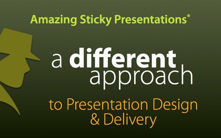 sticky presentations quick start effective presentation design
