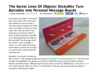 stickybits story