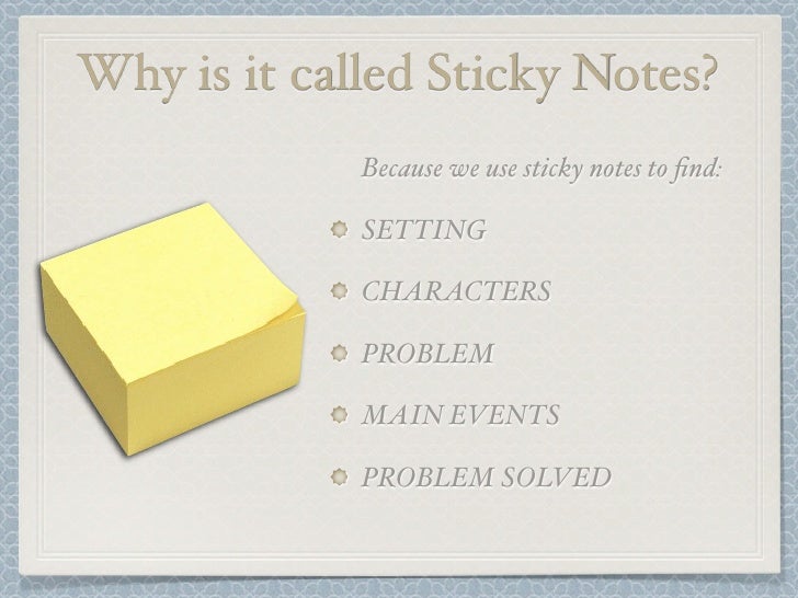 Sticky Notes