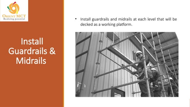 Scaffold Competent Person Presentation 2 | PPT