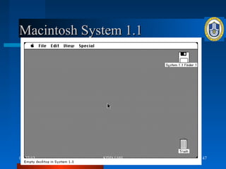 Macintosh System 1.1




09/27/12     STID 1103   47
 