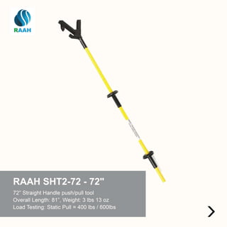 Stiffy Push Pull Tools - Hand Safety RAAH Group Inc | PDF