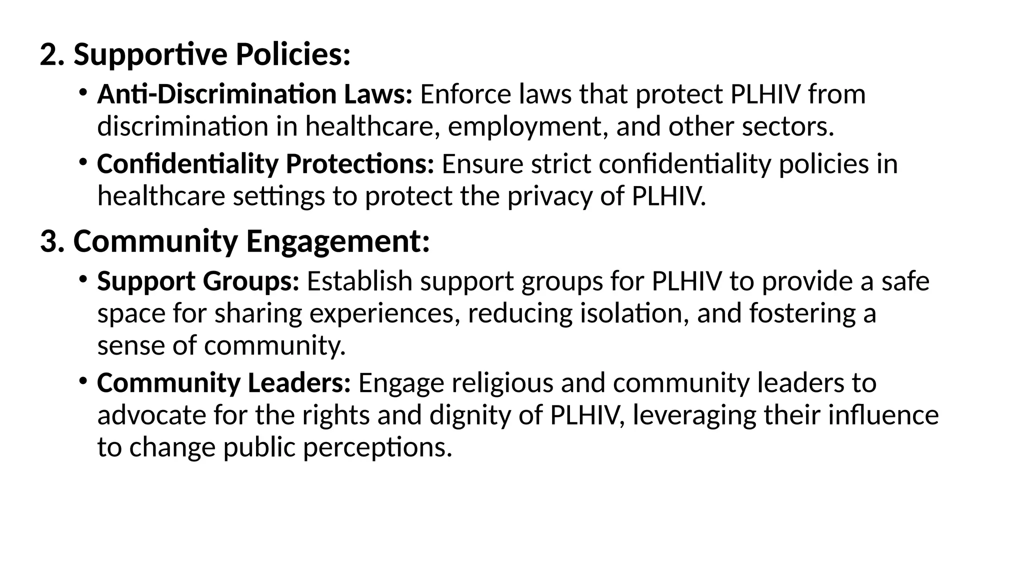 Stigma and Discrimination among people with HIV | PPTX