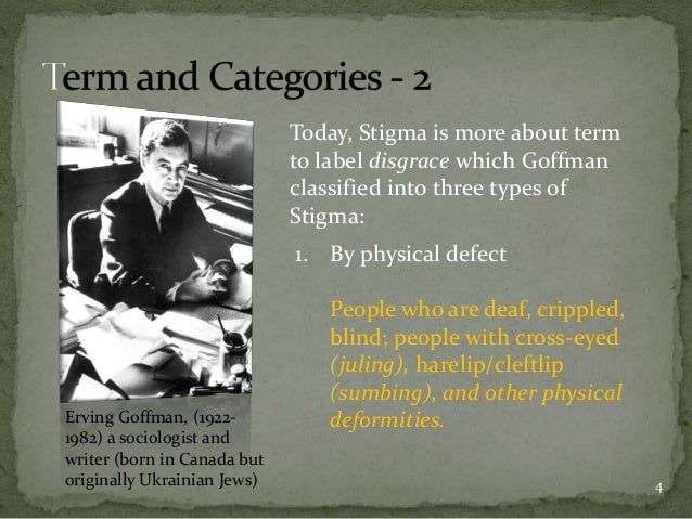 Stigma And Social Identity