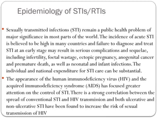 Sti Problem SEXUALLT TRASNMITTED DISEASES ,HIV RTI-1 (1).pptx