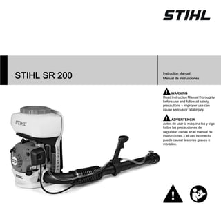 19+ Stihl Sr200 Parts Diagram