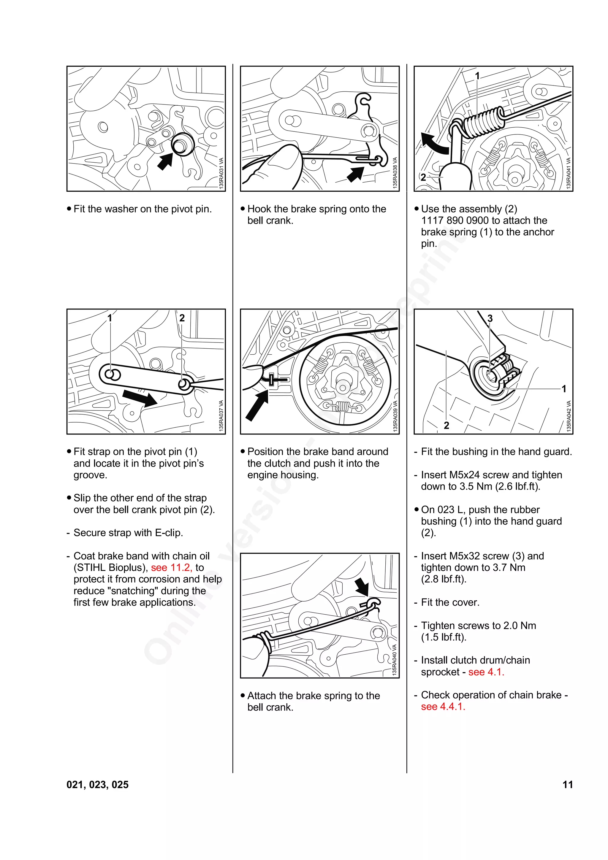 Stihl 021 chainsaw service repair manual | PDF