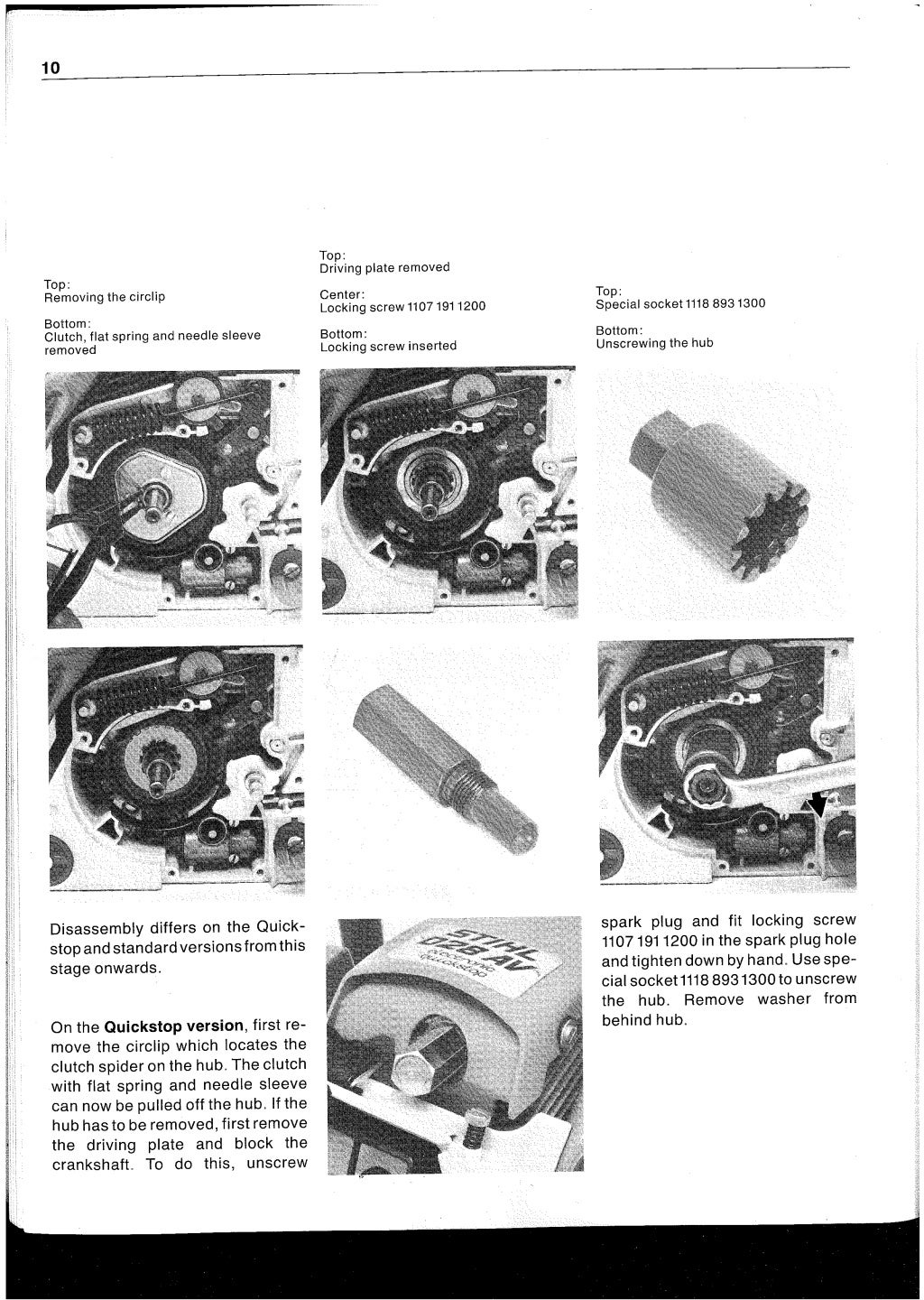 Stihl 028 chainsaw service repair manual
