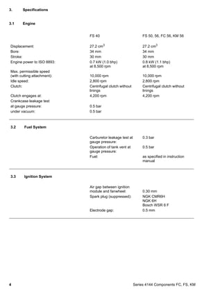 Stihl Small Engine Compression Chart.pdf Stihl fs 56 trimmer service repair manual | PDF