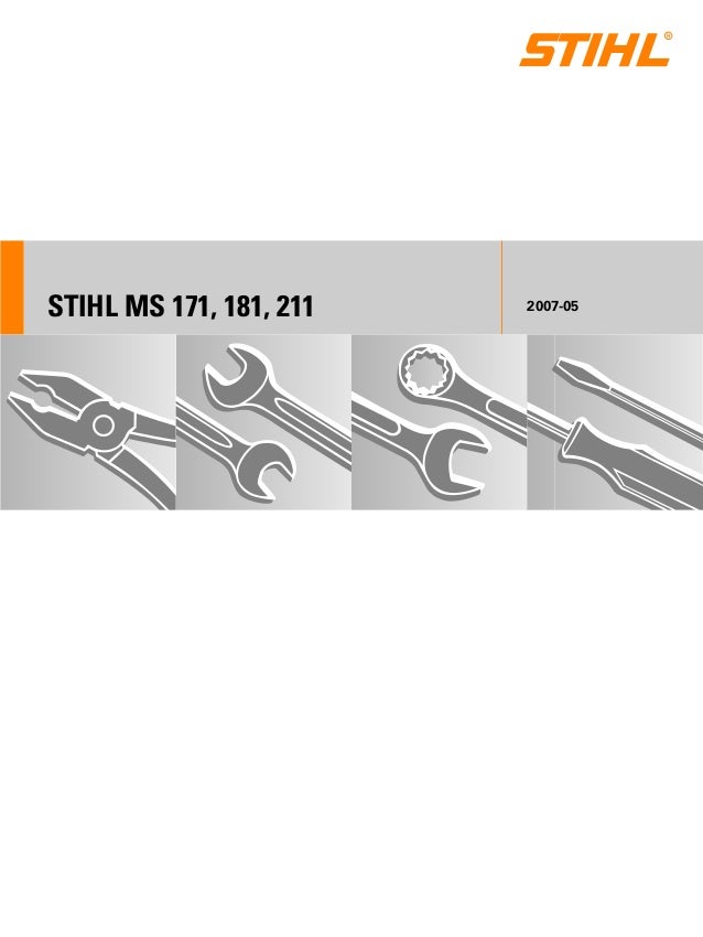 Stihl Ms 181 Chainsaw Service Repair Manual