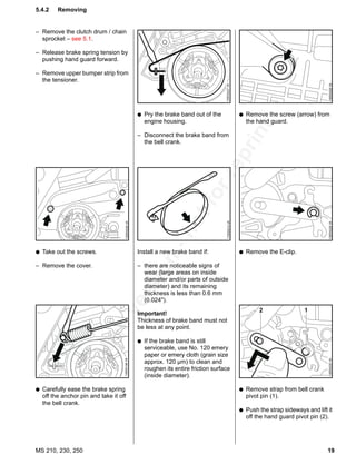 Stihl Ms 230 Chainsaw Service Repair Manual Service Repair Manual