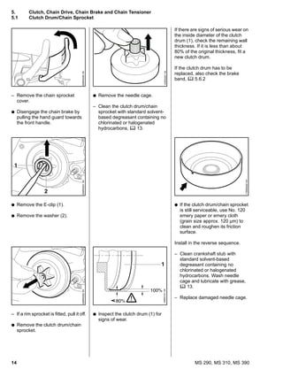 Stihl ms 390 chainsaw service repair manual | PDF