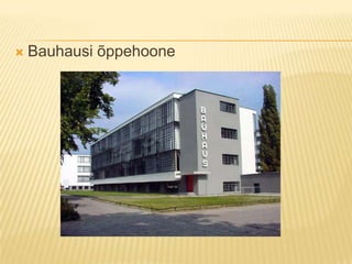 Bauhausi õppehoone