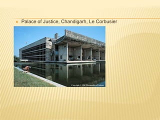 Palace of Justice, Chandigarh, Le Corbusier 