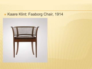 Kaare Klint: Faaborg Chair, 1914