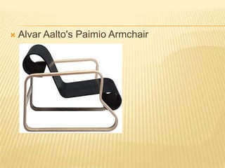 Alvar Aalto's Paimio Armchair