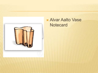Alvar Aalto Vase Notecard