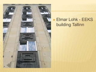 ElmarLohk - EEKS building Tallinn