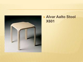 Alvar Aalto Stool X601