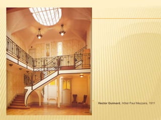 Hector Guimard, Hôtel Paul Mezzara, 1911