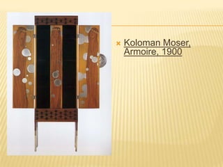 Koloman Moser, Armoire, 1900
