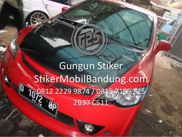 Stiker Modifikasi Bandung