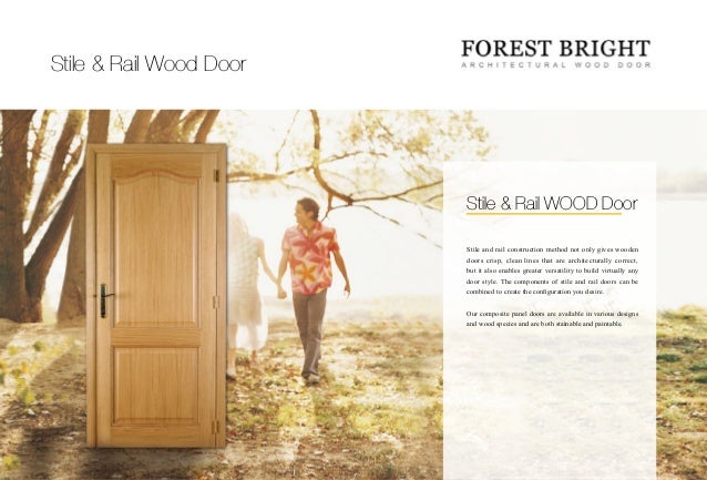 Stile Rail Wood Door