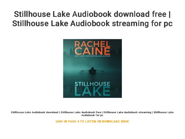 stillhouse lake book series