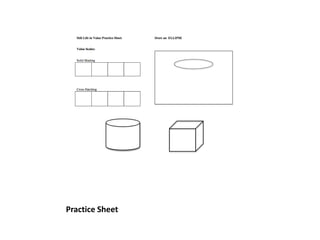 Practice Sheet
 