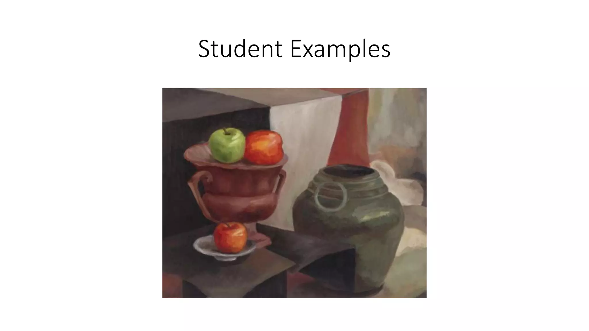 Student Examples
 