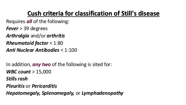 stills disease still s disease