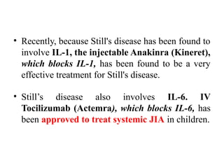STILL'S DISEASE Pab.powerpoint presentation | PPTX
