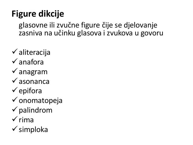 Stilske figure stilske figure