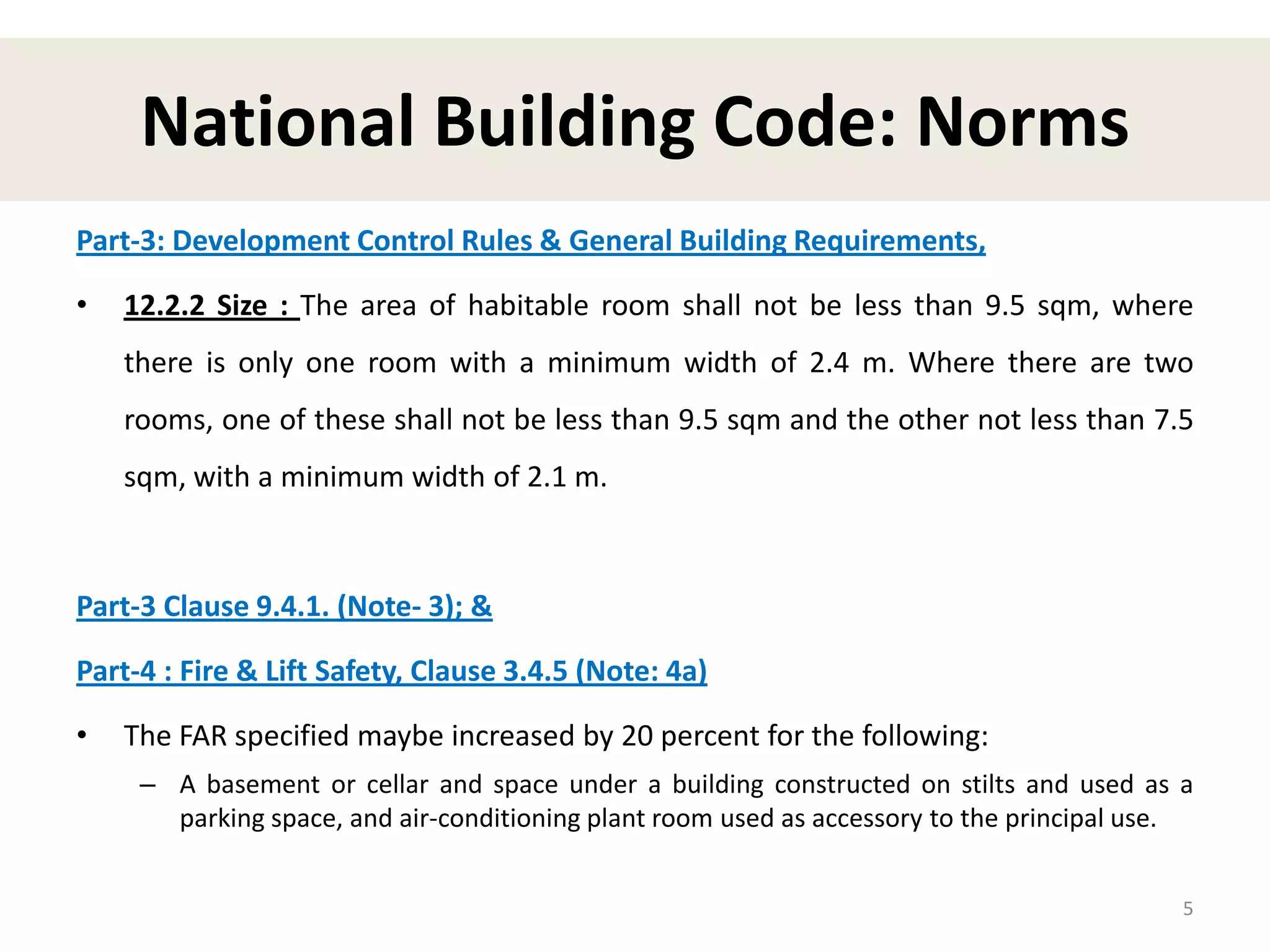 Feasibility of ECS accommodation in Residential Plots | PPTX
