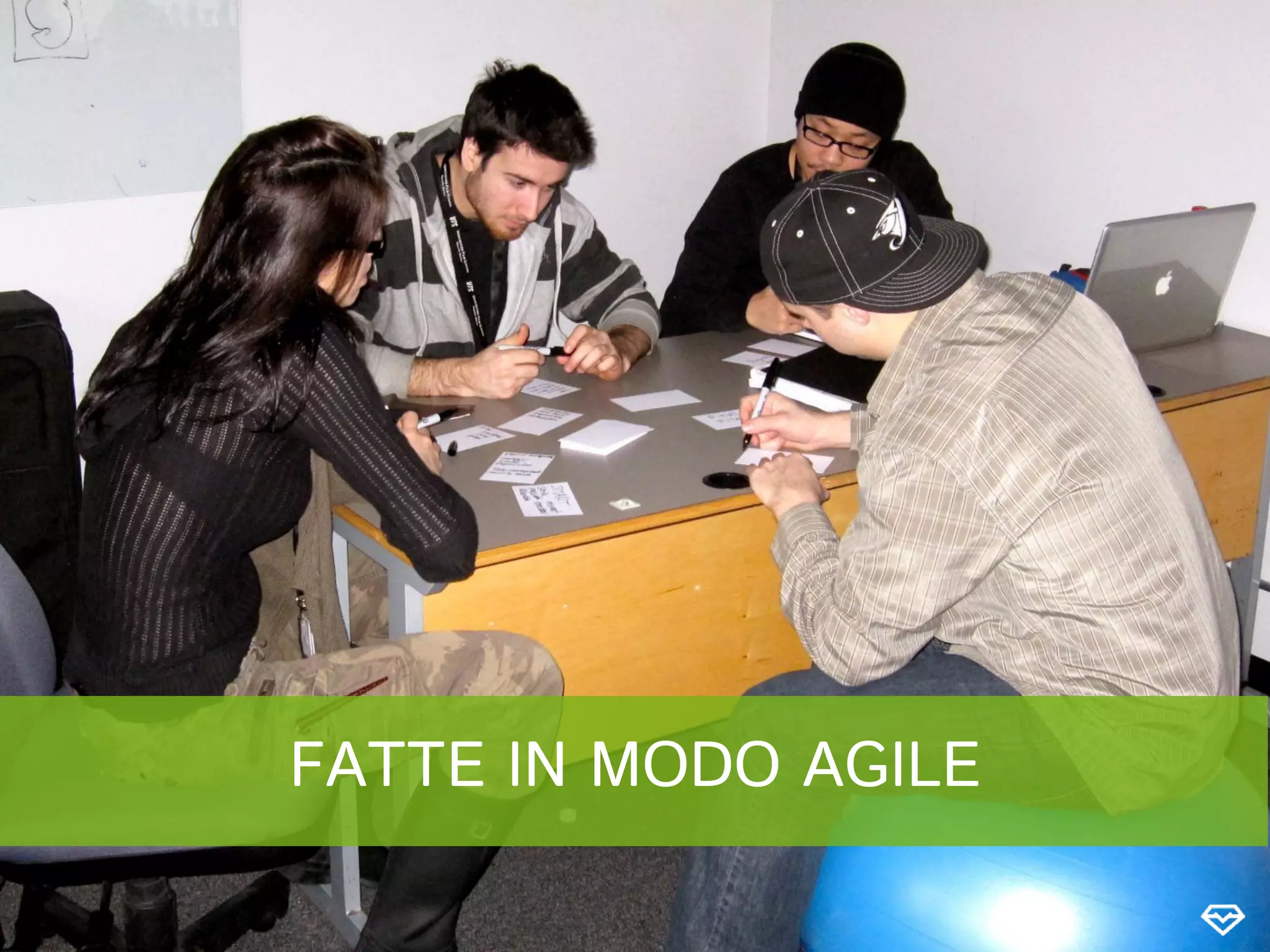 FATTE IN MODO AGILE
 