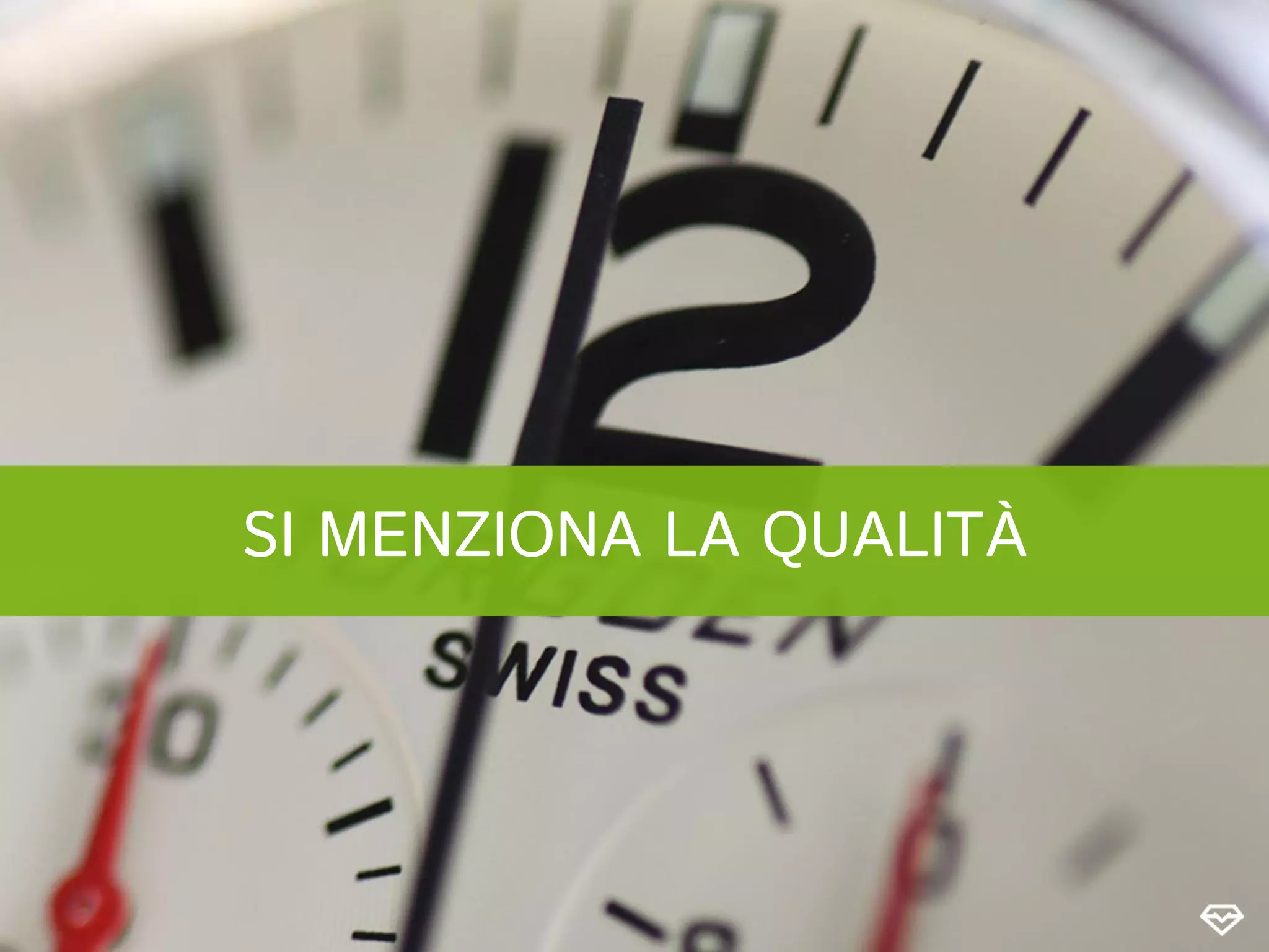 SI MENZIONA LA QUALITÀ
 