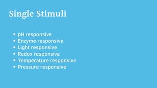 Stimuli responsive polymers | PDF