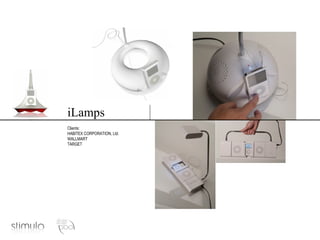 iLamps Clients: HABITEX CORPORATION, Ltd. WALLMART TARGET 